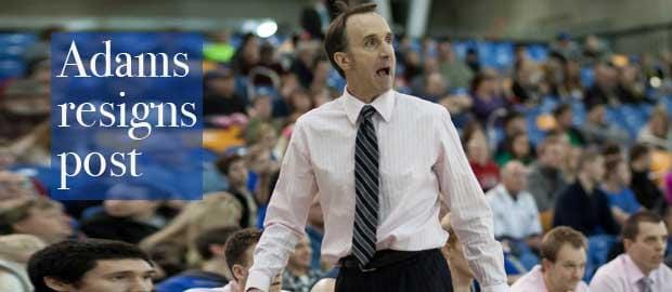 Adams resigns as Horns' head coach