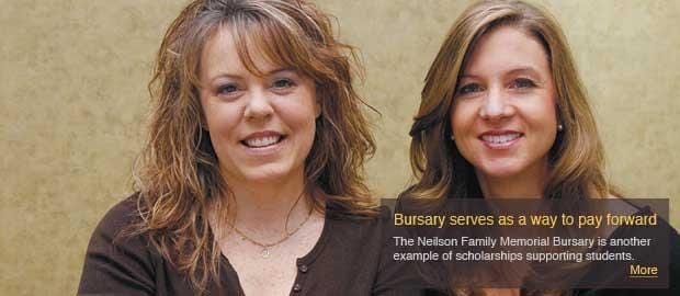 Bursary is a way to pay forward
