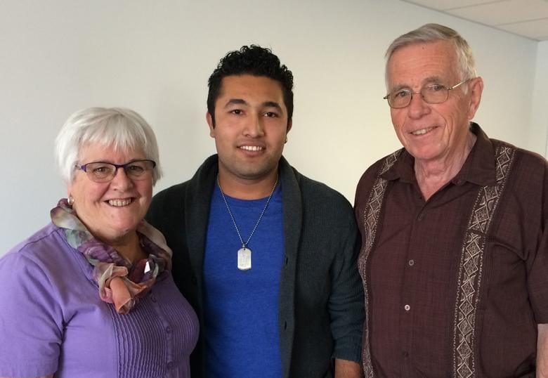 Barbara and John Warren family create new student award