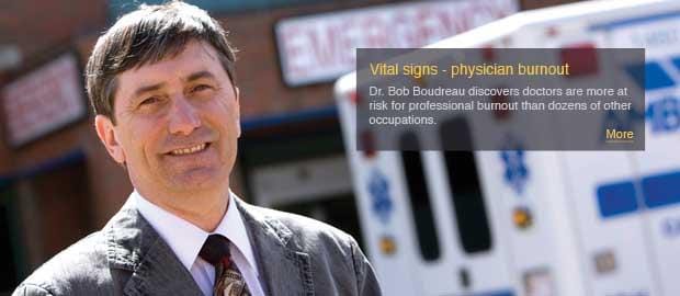 Vital signs - the phenomenon of physician burnout