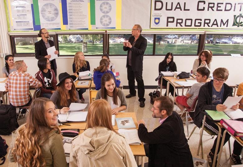 Dual credit initiative introduces high school students to university coursework