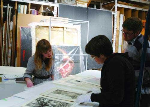 Museum studies interns bring back the 40s