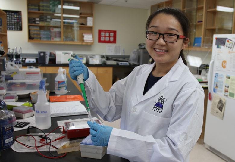 High school students get a jump on research at the U of L