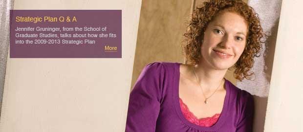 Strategic Plan Q & A: Jennifer Gruninger
