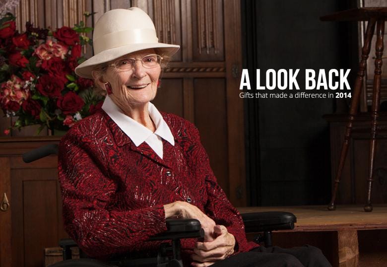 Gift of the past creates future opportunities