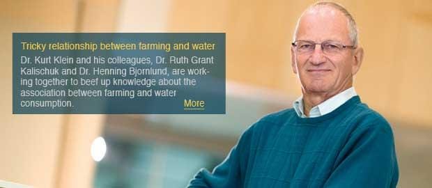 The tricky relationship between farming and water