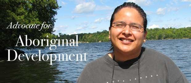 Advocate for aboriginal development