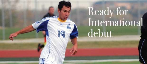 Medoruma ready for his international debut