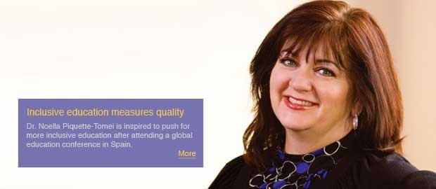 Inclusive education a measure of quality