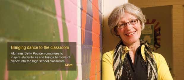 Return to school gives Poulsen new outlet for passion