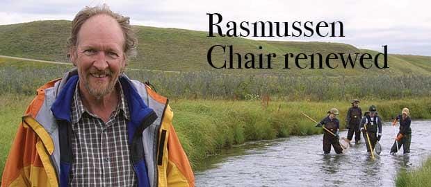 Rasmussen has Canada Research Chair renewed