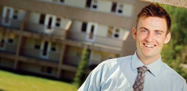 Steve Brodrick continues to stay engaged with his university