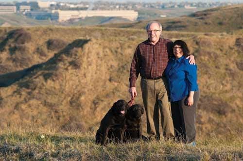 Bill and Elsa Cade receive Generosity of Spirit Award