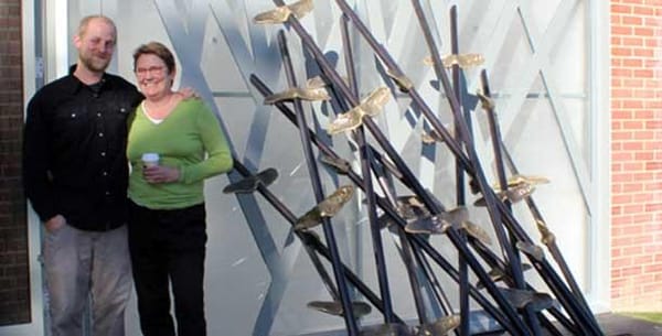 Sculpture speaks to artistic culture on campus