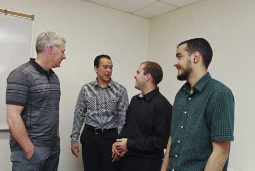 Mahon's trip aided by Brazilian students