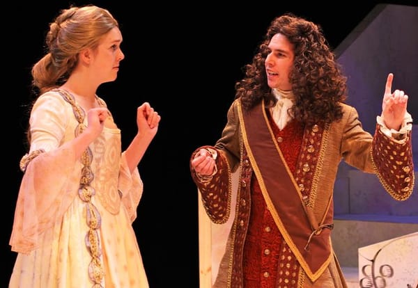 The Country Wife is naughty and satirically flamboyant