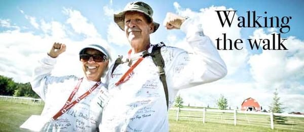 Marching for a cause