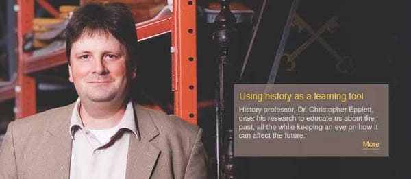 Historical knowledge leads to future insight