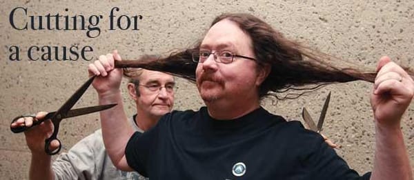 Taking a little off the top