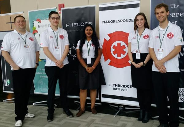 U of L iGEM team golden, now focussed on furthering project with Lethbridge Fire and EMS