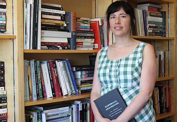 Dr. Kimberly Mair challenges conventional scholarship in her new book, Guerrilla Aesthetics