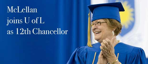 Dr. Shirley McClellan is the U of L's 12th Chancellor