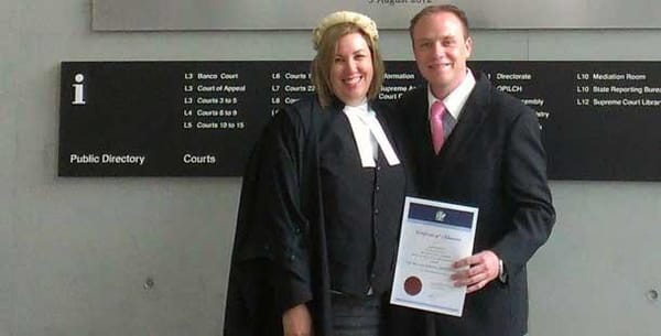 Upholding the law in the land down under