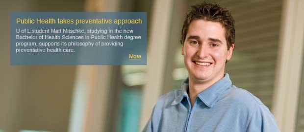 Public Health degree fills niche