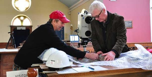 O'Donnell, Graham bring 3D imaging to ancient cross