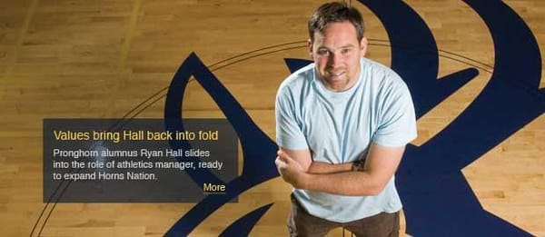 University values draw Hall back to his roots