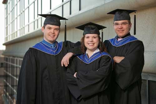 A family of graduates
